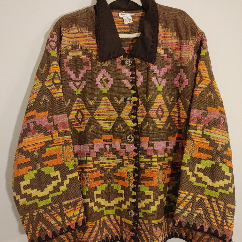 Women's knitted jacket